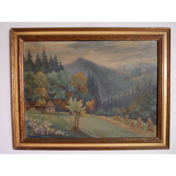 M. Boreček: Chalúpky pod lesom
