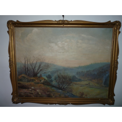 H. Achenbach: Lesné údolie