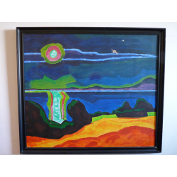 Karl Schmidt-Rottluff: Vzdálený měsíc 1956