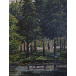 L. Kudlička: Smreky nad riekou