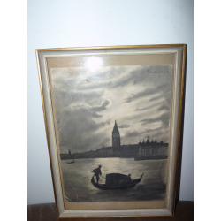 Dominik Skutecký (pripisované): Gondolier v Benátkach