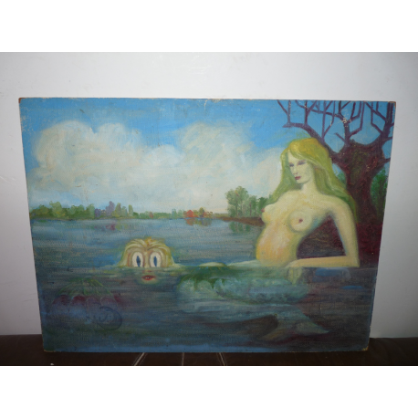 neznámy: Vodník a Rusalka