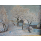 Imrich Weiner Kráľ (pripisované): Dedinka pod snehom