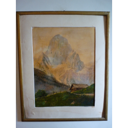 Ladislav Mednyanszký (pripisované): Chata pod Matterhornom