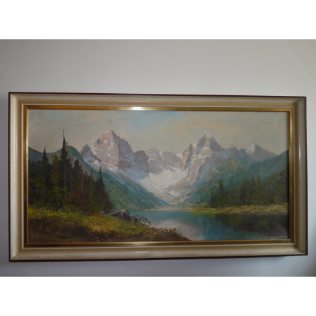 Hans Grabner: Pleso pod Sopalisom v Dolomitoch