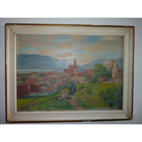R. Škudla: Mestečko v Čechách
