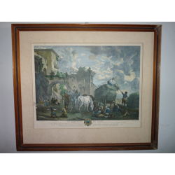 J. Moyreau: Le Marchand Dr Foin - Trh vo Foine 1741