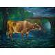 J. Venžík: Kravy v rieke